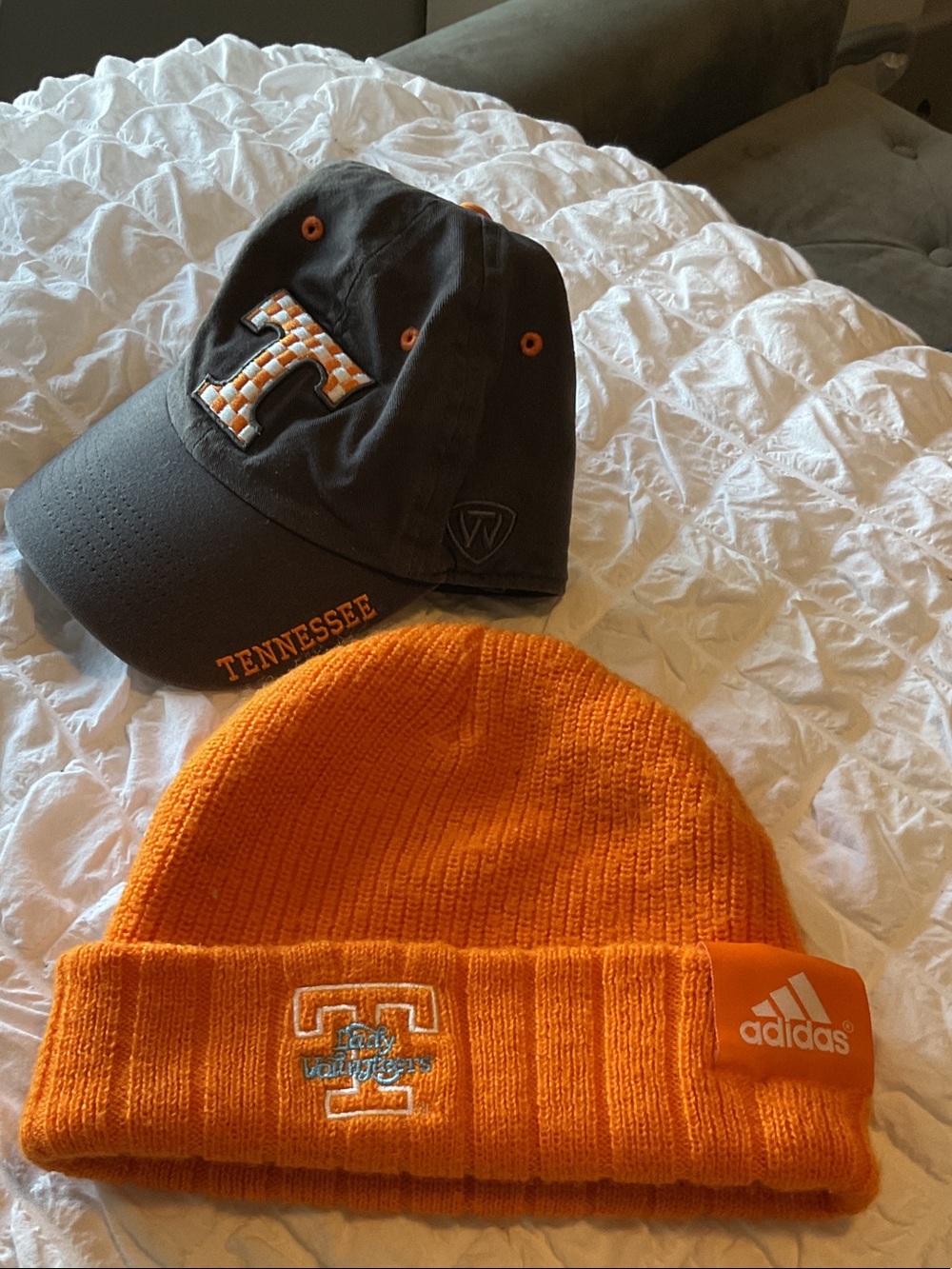 adidas Orange 'Lady Vols' Knit Beanie